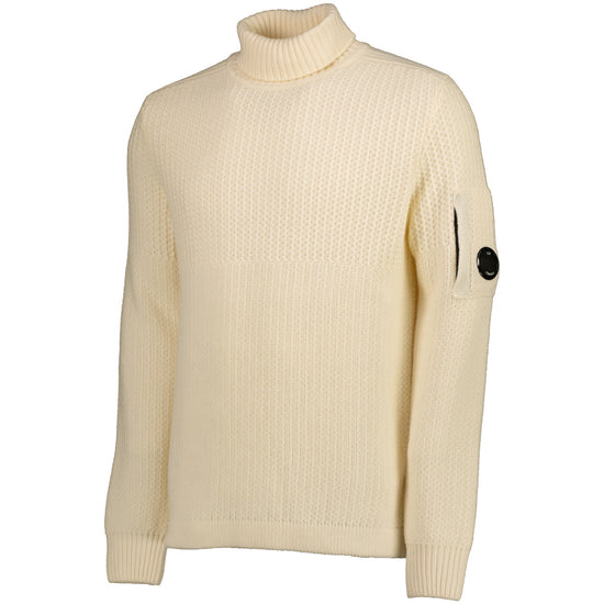 Lambswool Turtleneck Lens Knit - Casual Basement