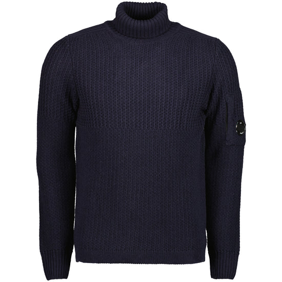 Lambswool Turtleneck Lens Knit - Casual Basement