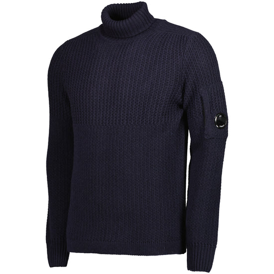 Lambswool Turtleneck Lens Knit - Casual Basement