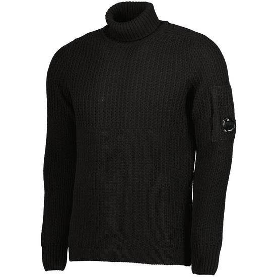 Lambswool Turtleneck Lens Knit - Casual Basement