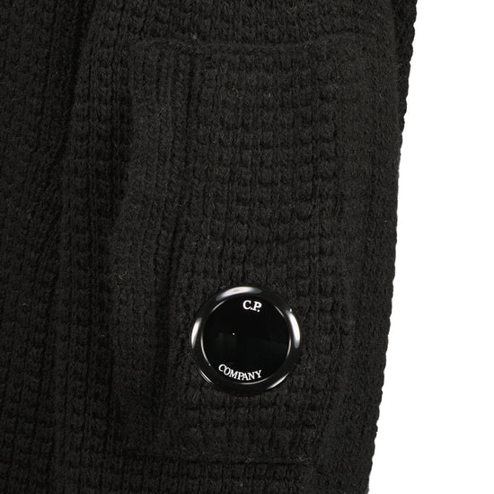 Lambswool Waffle-Knit Lens Jumper - Casual Basement