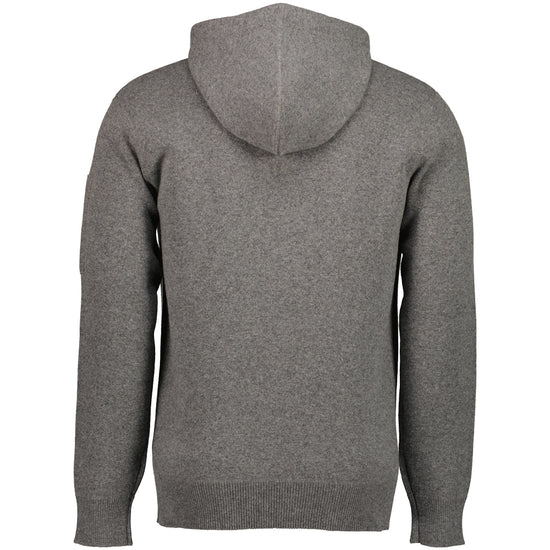 Lambswool Hooded Lens Jumper - Casual Basement