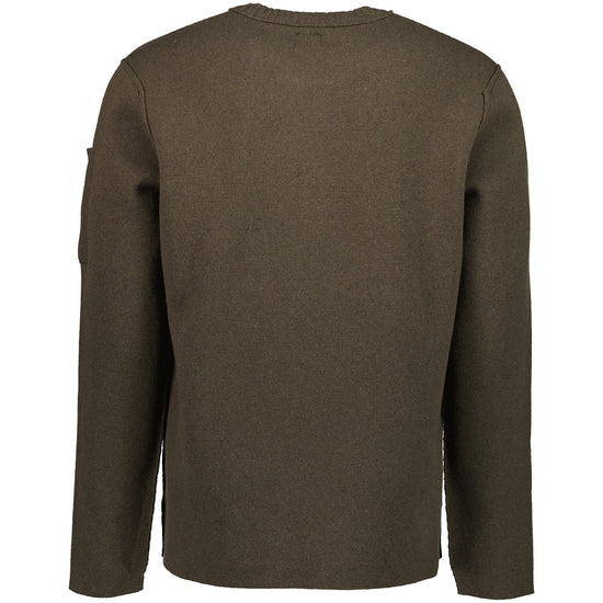 Lambswool Crewneck Lens Knit - Casual Basement