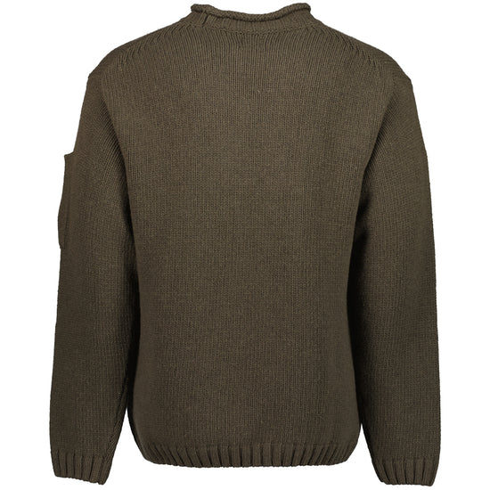 Funnel Neck Lens Jumper - Casual Basement