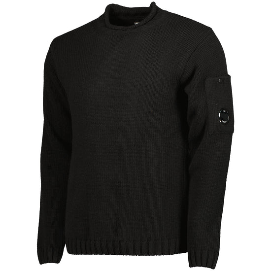Funnel Neck Lens Jumper - Casual Basement