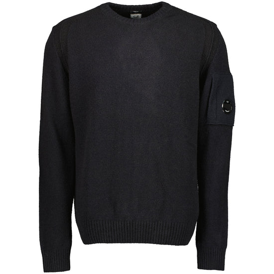 Crewneck Lens Fleece Knit - Casual Basement