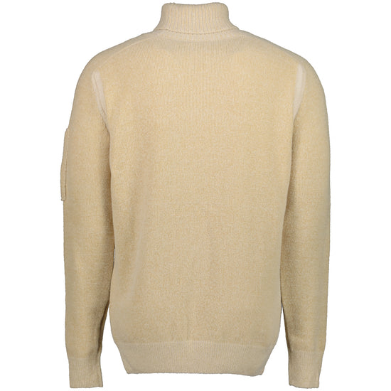 Turtle Neck Lens Fleece Knit - Casual Basement