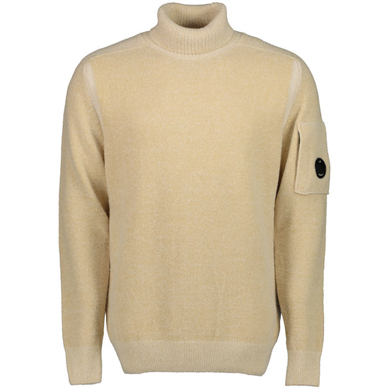 Turtle Neck Lens Fleece Knit - Casual Basement