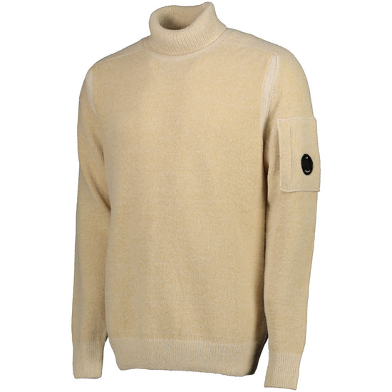 Turtle Neck Lens Fleece Knit - Casual Basement