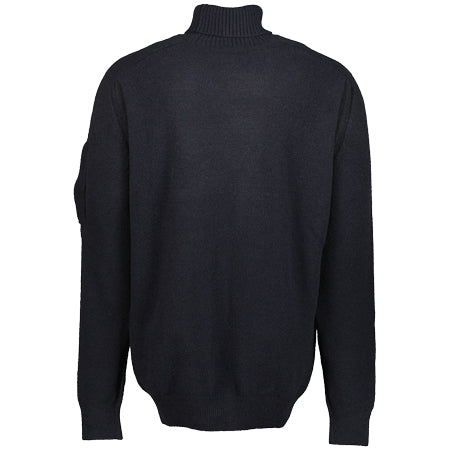 Turtle Neck Lens Fleece Knit - Casual Basement