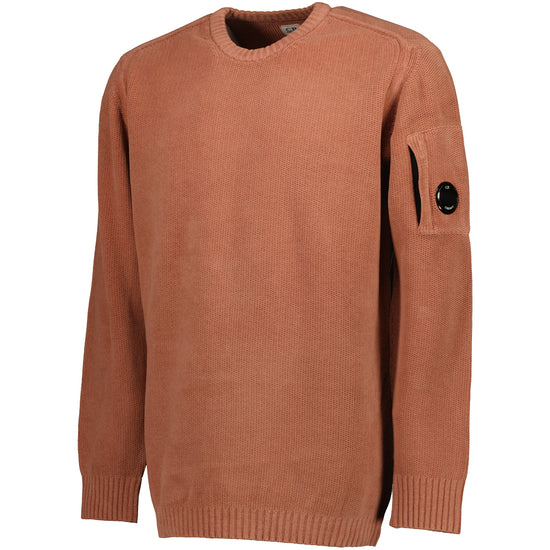 Chenille Crewneck Lens Knit - Casual Basement