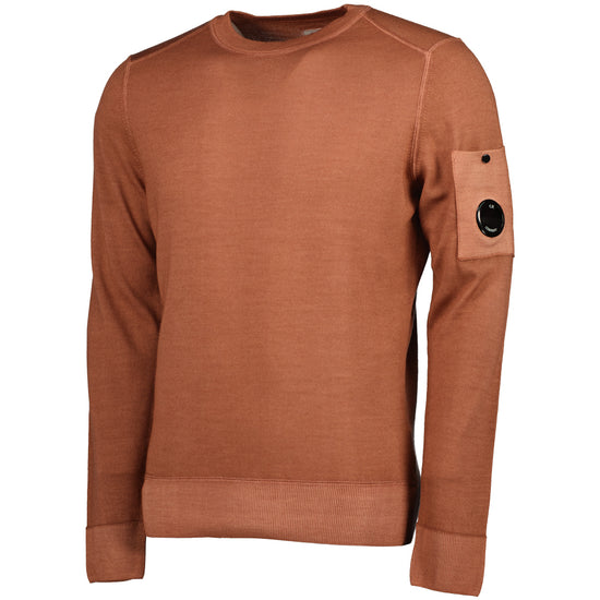 Merino Wool Crewneck Lens Knit - Casual Basement