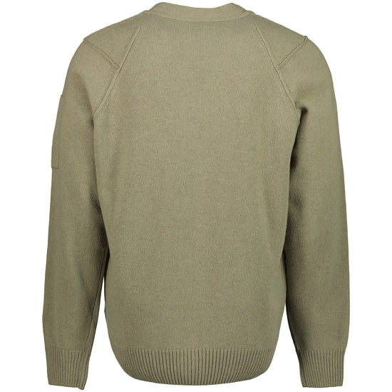 Lambswool Lens Cardigan - Casual Basement