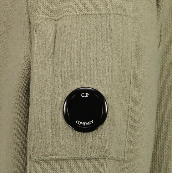 Lambswool Lens Cardigan - Casual Basement