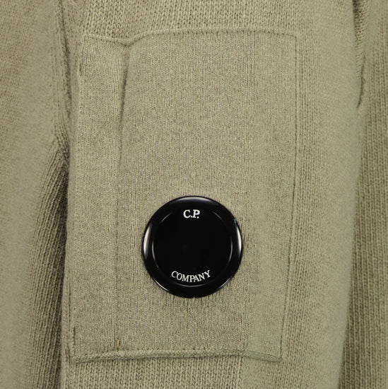 Lambswool Lens Cardigan - Casual Basement