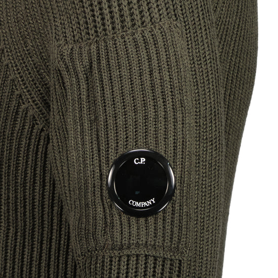 Re-Wool Zip Lens Cardigan - Casual Basement