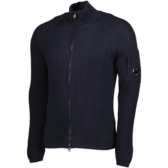 Re-Wool Zip Lens Cardigan - Casual Basement