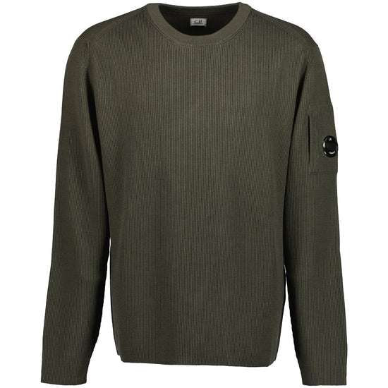 Re-Wool Crewneck Lens Knit - Casual Basement