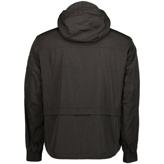 Chrome-R Hooded Lens Overshirt Jacket - Casual Basement