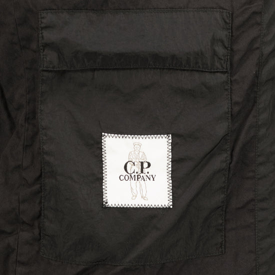 Chrome-R Hooded Lens Overshirt Jacket - Casual Basement