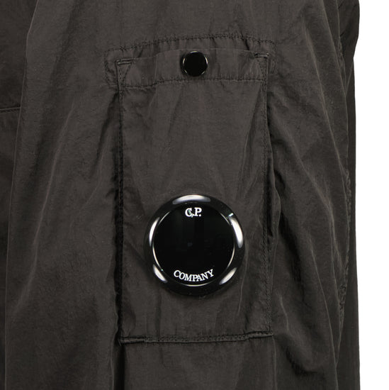 Chrome-R Hooded Lens Overshirt Jacket - Casual Basement