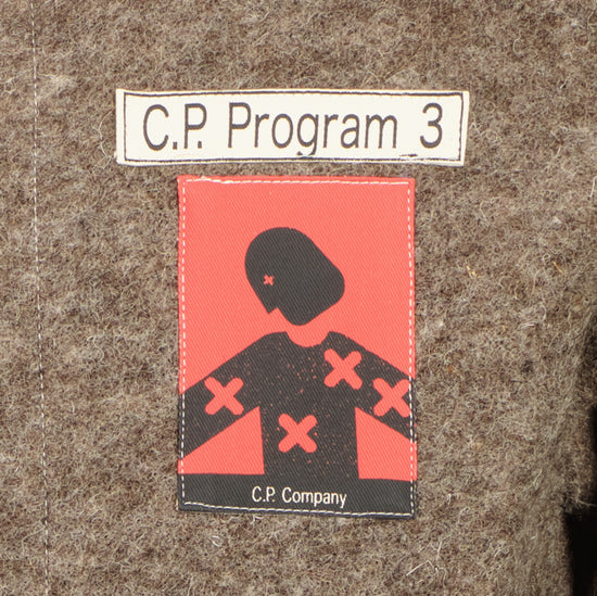 Program_3 Felt Hooded Zipped Overshirt - Casual Basement