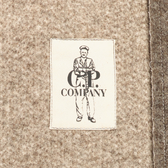 Program_3 Felt Hooded Zipped Overshirt - Casual Basement