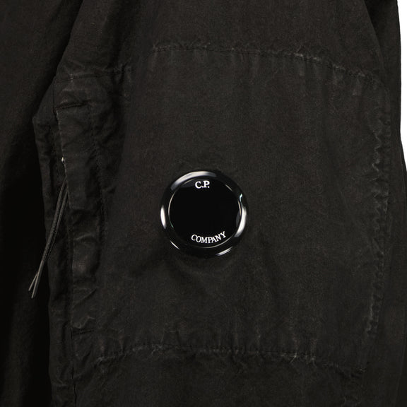 ジャケット・アウター C.P. Company Ba-tic Lens Jacket C.P. Company | Ba-Tic Hooded Lens Jacket - Black