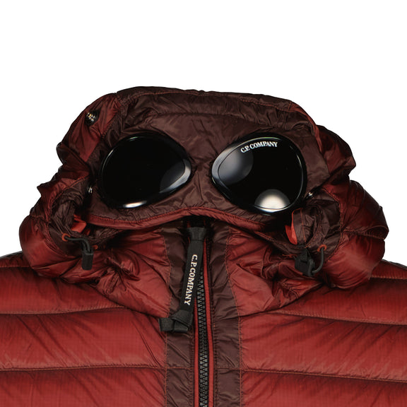Ketchup Cp Company Burgundy Jacket Company Shell Goggle Down