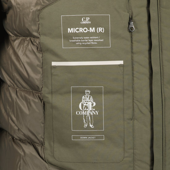 Micro-M Hooded Down Jacket - Casual Basement