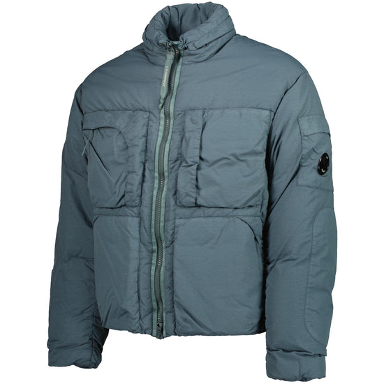 Flatt Nylon Down Lens Jacket - Casual Basement