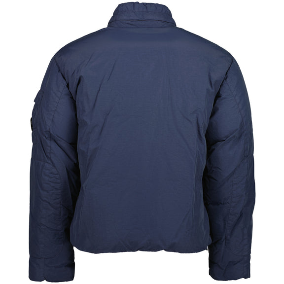 C.P. Company | Flatt Nylon Down Lens Jacket - Peacoat
