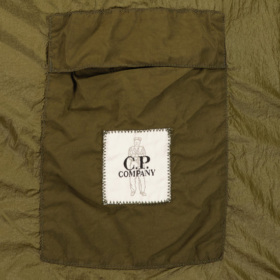 Long Flatt Nylon Down Lens Jacket - Casual Basement