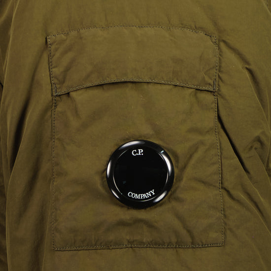 Long Flatt Nylon Down Lens Jacket - Casual Basement