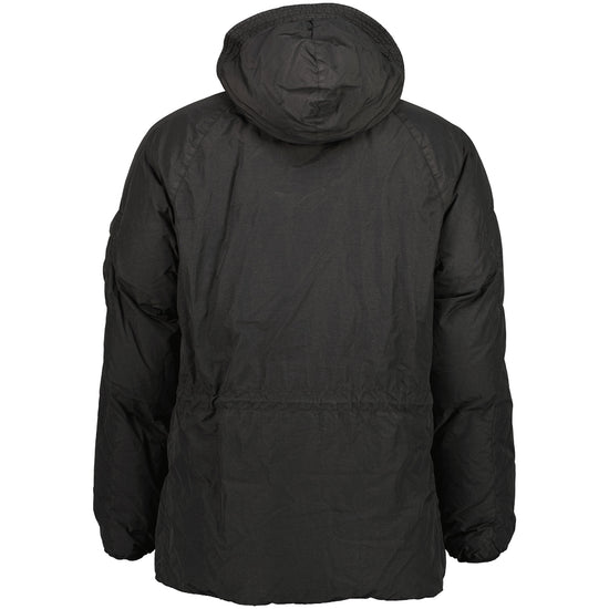 Long Flatt Nylon Down Lens Jacket - Casual Basement