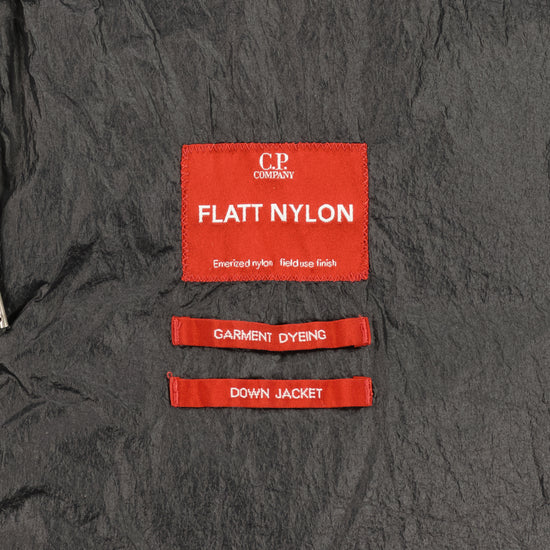 Long Flatt Nylon Down Lens Jacket - Casual Basement