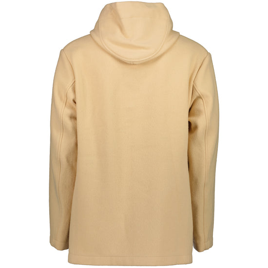 Hooded Cuff Logo Duffel Coat - Casual Basement