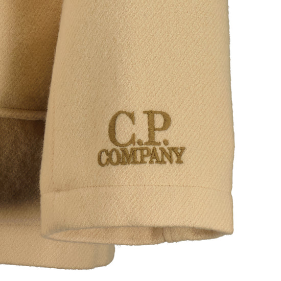 Hooded Cuff Logo Duffel Coat - Casual Basement