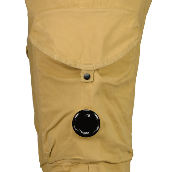 Stretch Satin Lens Cargo Pants - Casual Basement