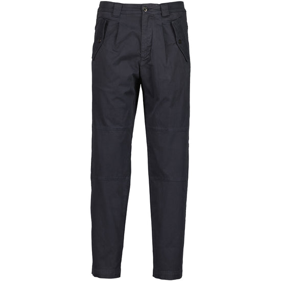 Loose Fit Stretch Satin Trousers - Casual Basement