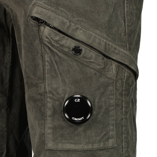 Corduroy Lens Cargo Pants - Casual Basement