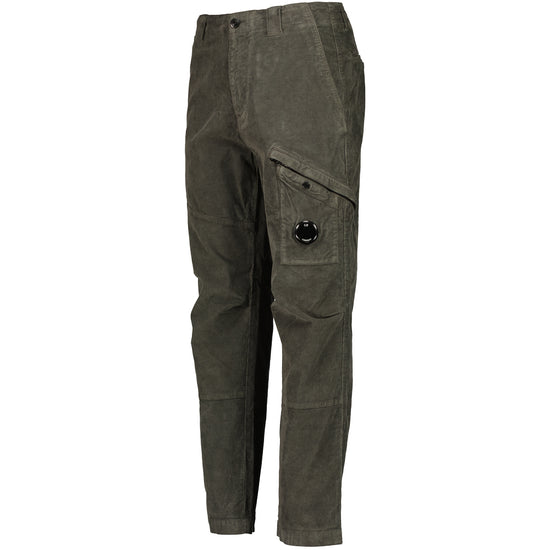 Corduroy Lens Cargo Pants - Casual Basement