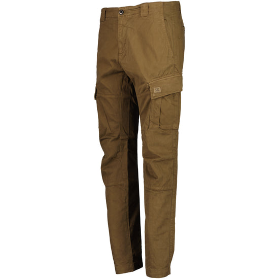 Stretch Satin Logo Patch Cargos - Casual Basement