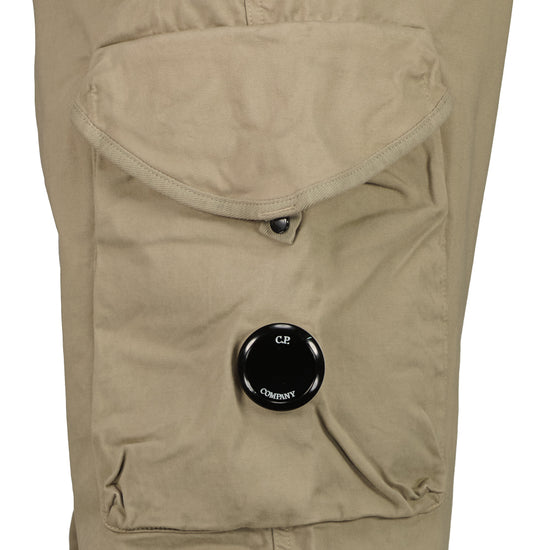 Stretch Satin Lens Cargo Pants - Casual Basement