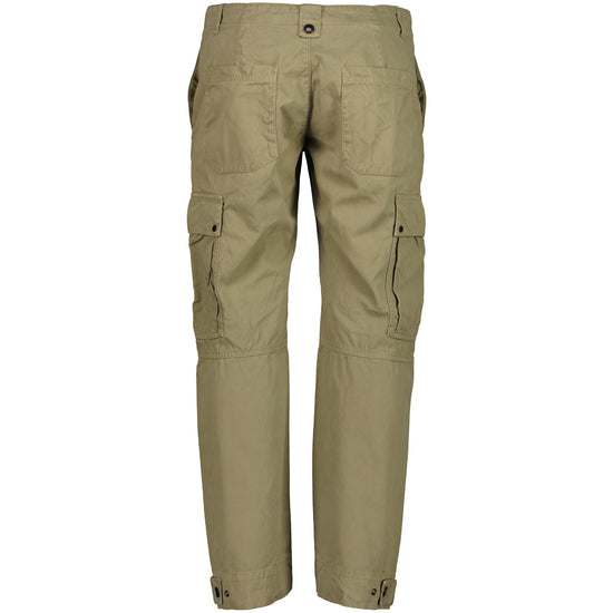 Military Twill Logo Patch Cargos - Casual Basement