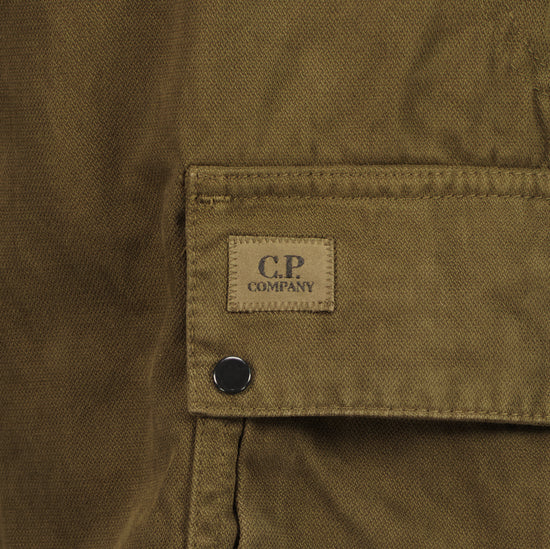 Military Twill Logo Patch Cargos - Casual Basement