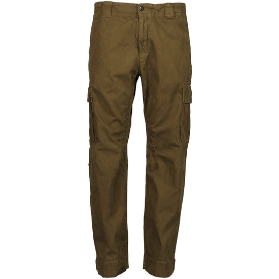 Military Twill Logo Patch Cargos - Casual Basement
