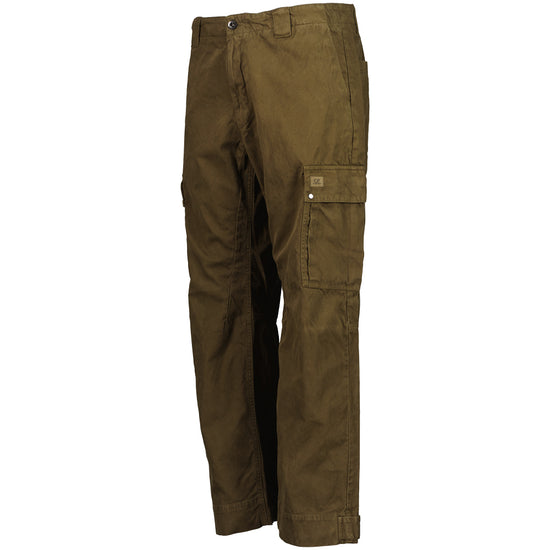 Military Twill Logo Patch Cargos - Casual Basement