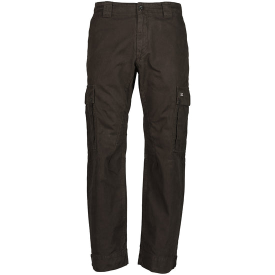 Military Twill Logo Patch Cargos - Casual Basement