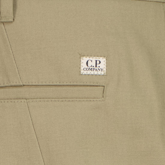 Loose Fit Twill Trousers - Casual Basement